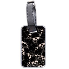 Skull Pattern Luggage Tag (two Sides)