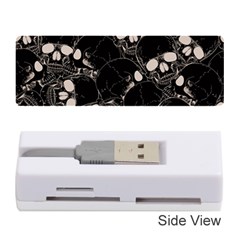 Skull Pattern Memory Card Reader (stick) by Valentinaart