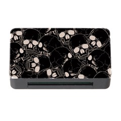 Skull Pattern Memory Card Reader With Cf by Valentinaart