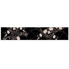 Skull Pattern Large Flano Scarf 