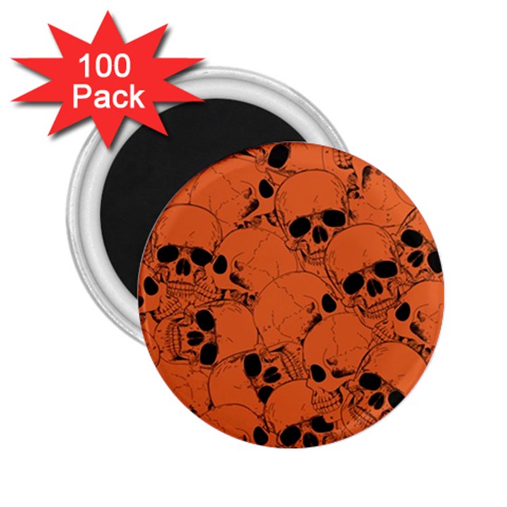 Skull pattern 2.25  Magnets (100 pack) 