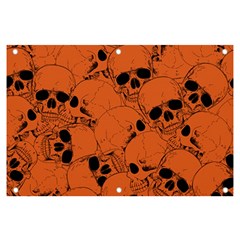 Skull Pattern Banner And Sign 6  X 4 