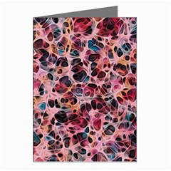 Cells In A Red Space Greeting Cards (pkg Of 8)