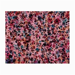 Cells In A Red Space Small Glasses Cloth by DimitriosArt