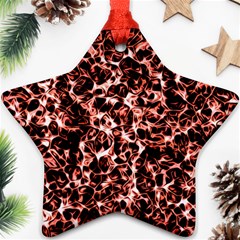 Red Universe Star Ornament (two Sides)