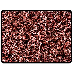 Red Universe Fleece Blanket (large)  by DimitriosArt