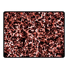 Red Universe Fleece Blanket (small) by DimitriosArt