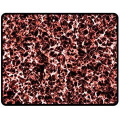 Red Universe Double Sided Fleece Blanket (medium)  by DimitriosArt