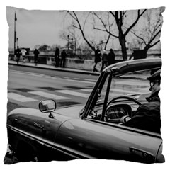 Convertible Classic Car At Paris Street Standard Flano Cushion Case (two Sides) by dflcprintsclothing