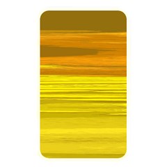 Yellow And Gold Horizontal Stripes - Abstract Art Memory Card Reader (rectangular) by KorokStudios