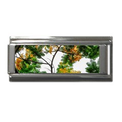 Tree Sunlight Forest Nature Landscape Sunrise Fog Superlink Italian Charm (9mm) by danenraven