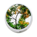 Tree Sunlight Forest Nature Landscape Sunrise Fog 4-Port USB Hub (Two Sides) Front