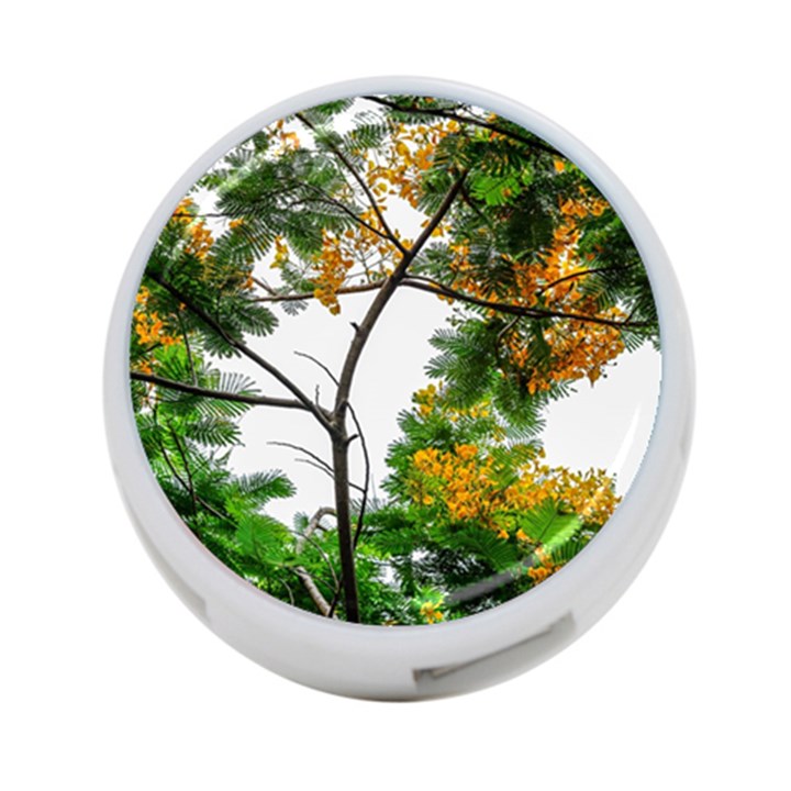 Tree Sunlight Forest Nature Landscape Sunrise Fog 4-Port USB Hub (Two Sides)