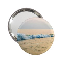 Sea Beach Ocean Sunset Sky Nature Coast Water 2 25  Handbag Mirrors by danenraven