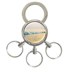 Sea Beach Ocean Sunset Sky Nature Coast Water 3-ring Key Chain by danenraven