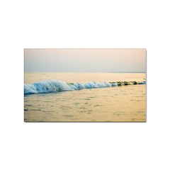 Sea Beach Ocean Sunset Sky Nature Coast Water Sticker (rectangular) by danenraven