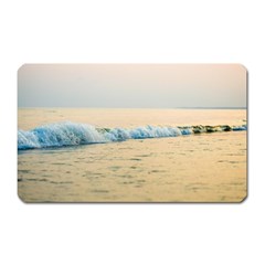 Sea Beach Ocean Sunset Sky Nature Coast Water Magnet (rectangular) by danenraven