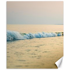 Sea Beach Ocean Sunset Sky Nature Coast Water Canvas 8  X 10  by danenraven