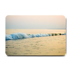 Sea Beach Ocean Sunset Sky Nature Coast Water Small Doormat by danenraven