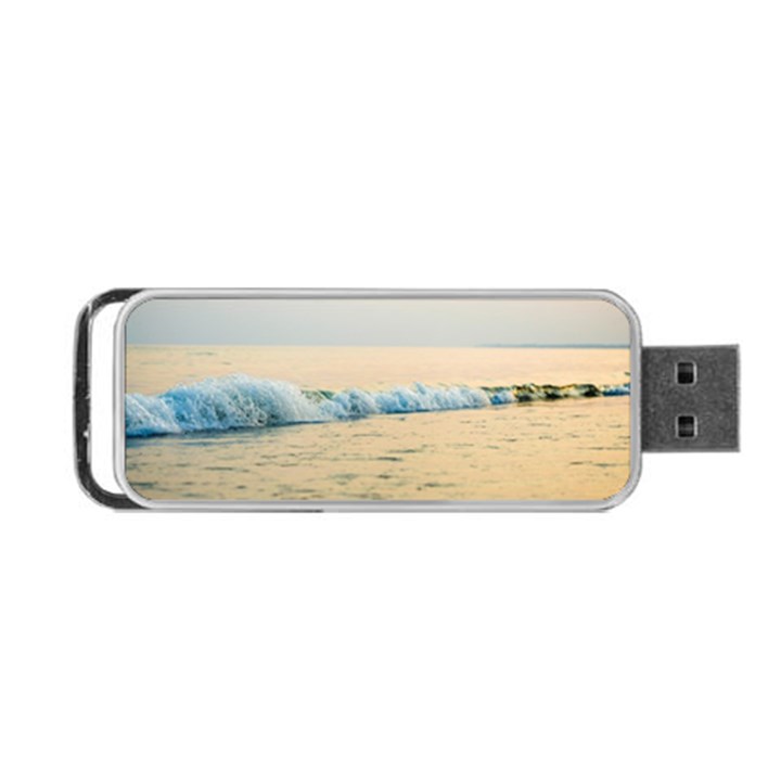 Sea Beach Ocean Sunset Sky Nature Coast Water Portable USB Flash (Two Sides)