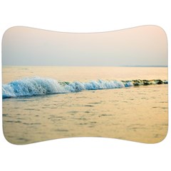 Sea Beach Ocean Sunset Sky Nature Coast Water Velour Seat Head Rest Cushion by danenraven