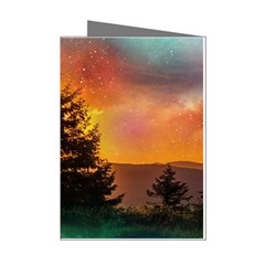 Tree Nature Landscape Fantasy Magical Cosmic Mini Greeting Cards (Pkg of 8)