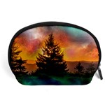 Tree Nature Landscape Fantasy Magical Cosmic Accessory Pouch (Large) Front