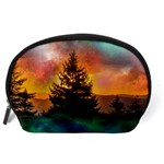 Tree Nature Landscape Fantasy Magical Cosmic Accessory Pouch (Large) Back