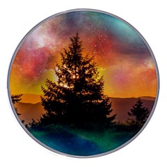 Tree Nature Landscape Fantasy Magical Cosmic Wireless Charger by danenraven