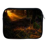 Sunset Forest Fall Sunbeams Nature Apple iPad 2/3/4 Zipper Cases Front