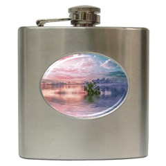 Nature Water Outdoors Travel Exploration Hip Flask (6 Oz) by danenraven