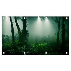 Swamp Forest Trees Background Nature Eerie Banner And Sign 7  X 4 