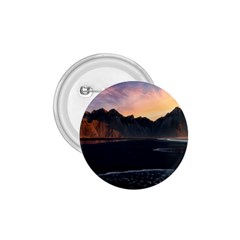 Beach Volcano Ocean Sunset Sunrise Iceland 1 75  Buttons by danenraven