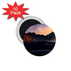 Beach Volcano Ocean Sunset Sunrise Iceland 1 75  Magnets (10 Pack)  by danenraven