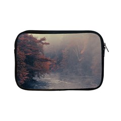 Morning River Forest Autumn Misty Morning Stream Apple Ipad Mini Zipper Cases by danenraven