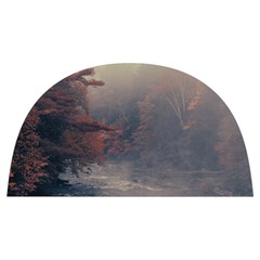 Morning River Forest Autumn Misty Morning Stream Anti Scalding Pot Cap by danenraven