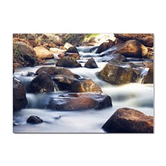 River Nature Stream Brook Water Rocks Landscape Sticker A4 (10 Pack) by danenraven