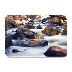 River Nature Stream Brook Water Rocks Landscape Plate Mats by danenraven