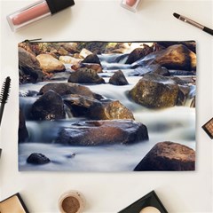 River Nature Stream Brook Water Rocks Landscape Cosmetic Bag (xl) by danenraven