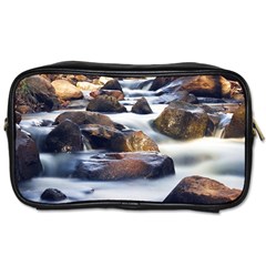 River Nature Stream Brook Water Rocks Landscape Toiletries Bag (one Side) by danenraven