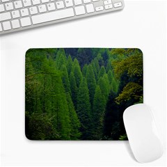 Forest Scenery Nature Trees Woods Small Mousepad by danenraven