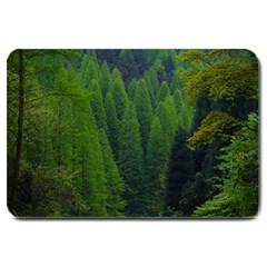 Forest Scenery Nature Trees Woods Large Doormat by danenraven