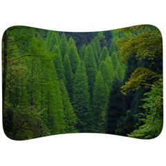 Forest Scenery Nature Trees Woods Velour Seat Head Rest Cushion by danenraven