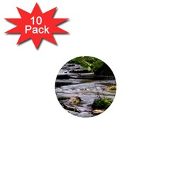 Bach Water Landscape Nature Forest Summer Sun 1  Mini Magnet (10 Pack)  by danenraven