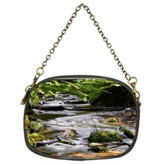 Bach Water Landscape Nature Forest Summer Sun Chain Purse (two Sides) by danenraven