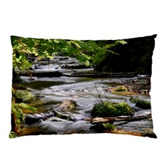 Bach Water Landscape Nature Forest Summer Sun Pillow Case (two Sides) by danenraven