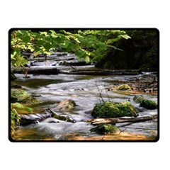 Bach Water Landscape Nature Forest Summer Sun Double Sided Fleece Blanket (small)  by danenraven