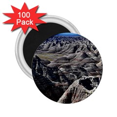 Badlands National Park Nature South Dakota Geology 2 25  Magnets (100 Pack)  by danenraven