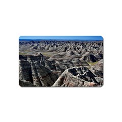 Badlands National Park Nature South Dakota Geology Magnet (name Card)