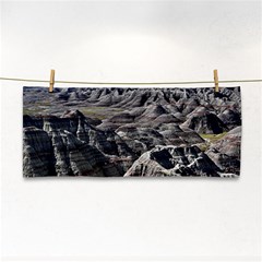 Badlands National Park Nature South Dakota Geology Hand Towel by danenraven